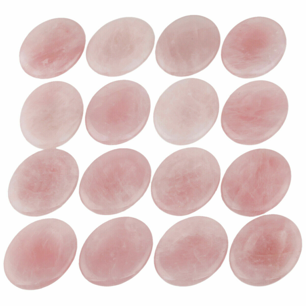 Healing Crystal Oval Thumb Worry Stone Pocket Palm Stone Chakra Reiki Meditation