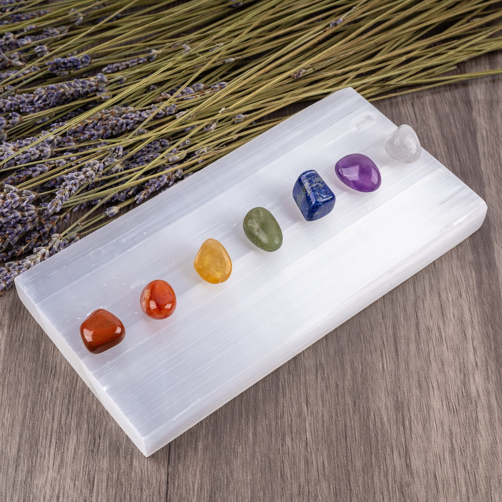 Selenite Charging Plate, 8″ Extra Large, Cleansing, Protection, Crystal Gift