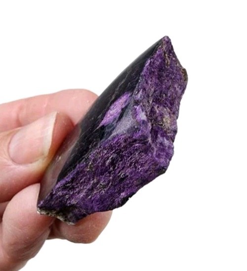 Purpurite Polished Faced Crystal Specimen South Dakota 20 grams
