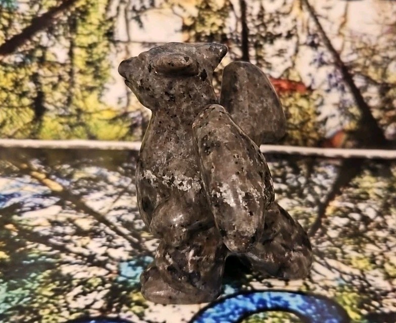 Pokémon Yooperlite Charizard UV Reactive 3.5 x 4 Inch Hand Carved Statue RARE