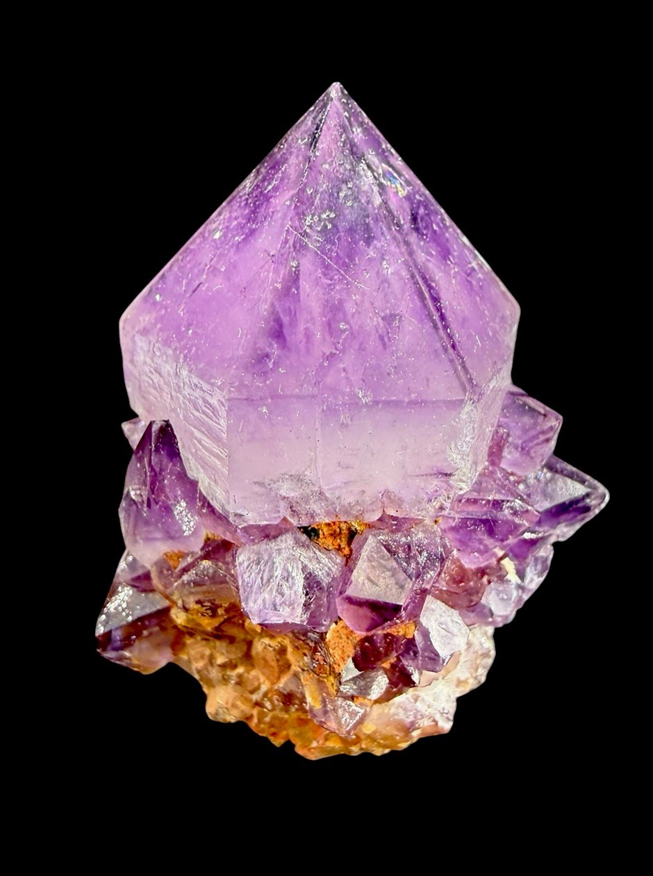 Quartz Var. Amethyst Crystals : Boekenhouthoek . Mpumalanga , South Africa 🇿🇦
