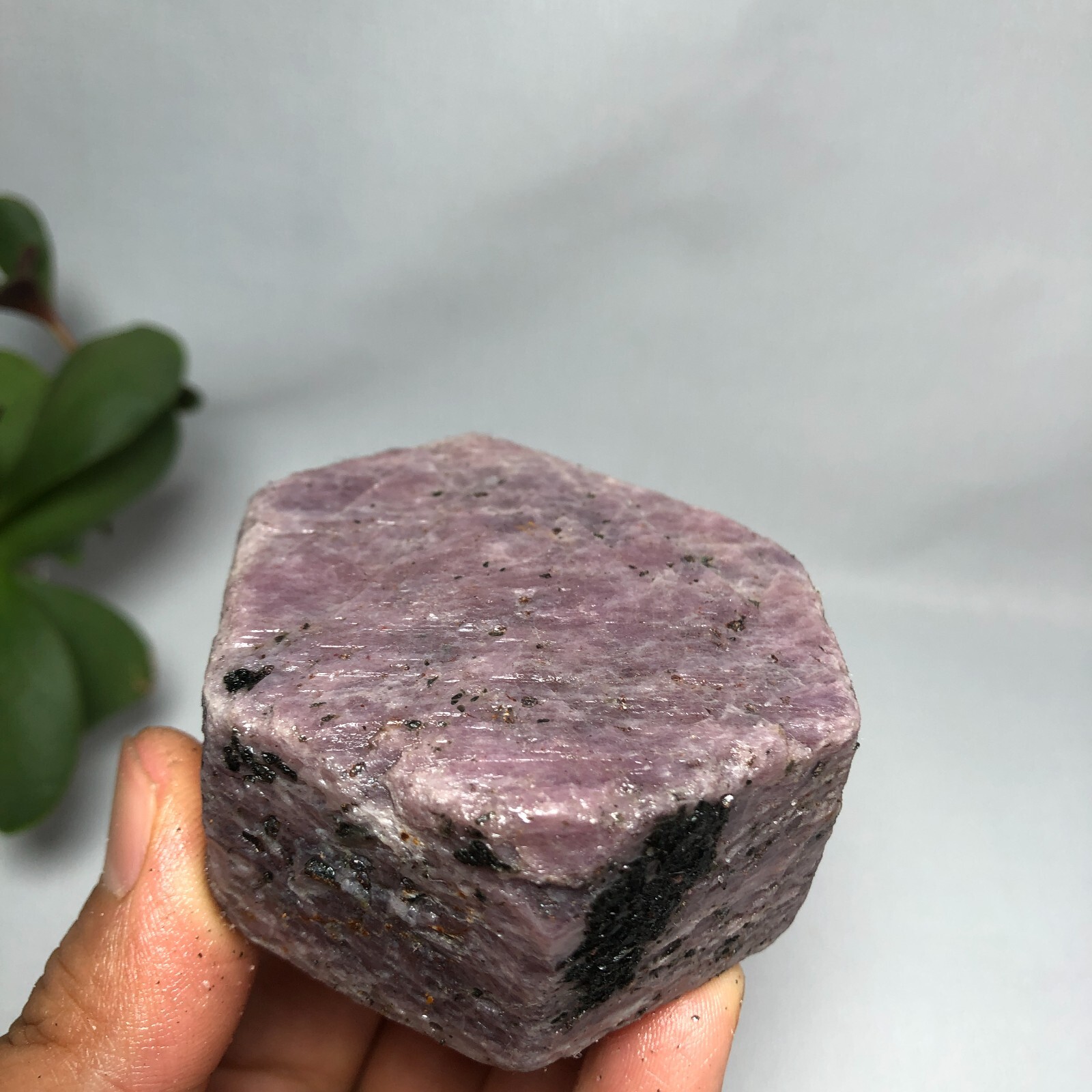 302g Natural Red Corundum Ruby Crystal Rough original Mineral Specimens g6719
