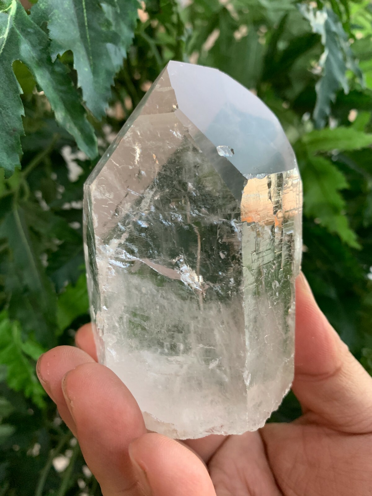 Grade A++ Extra Large Natural Clear Quartz Points, 2 to 6 Inch Quartz Crystals