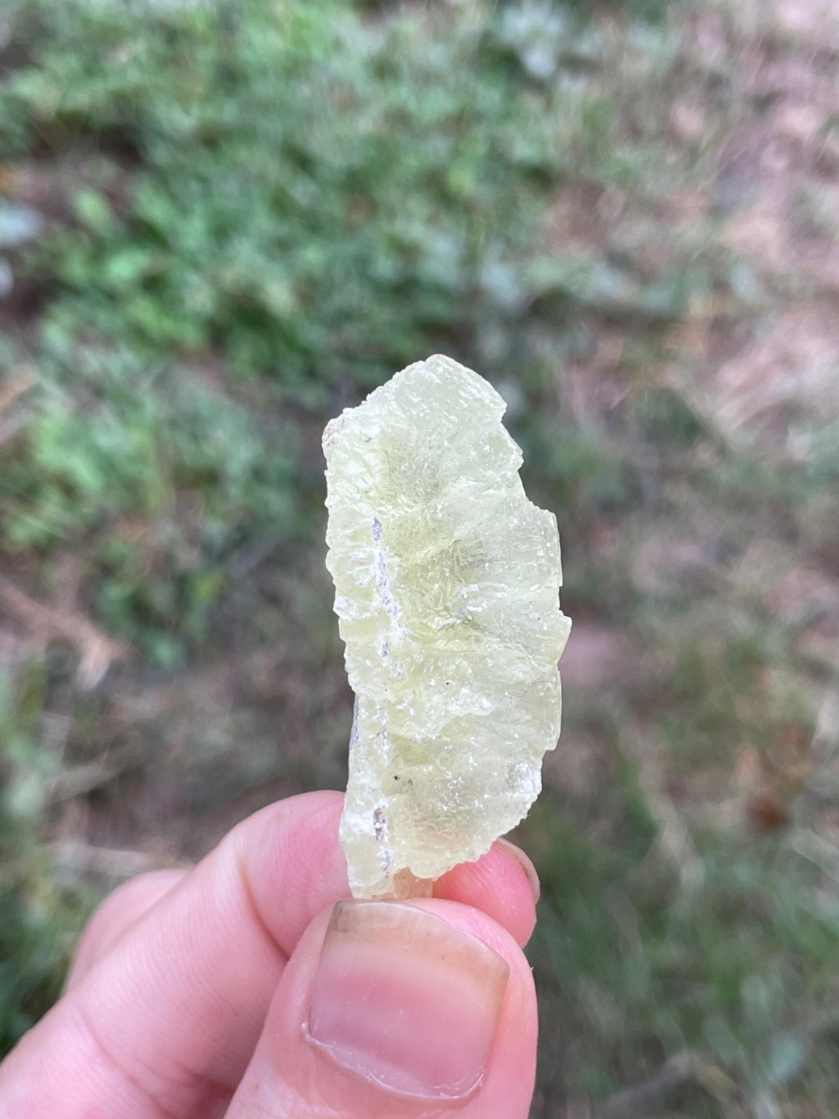 76grams Yellow Brucite Crystal (6pcs Lot) From Baluchistan Pakistan
