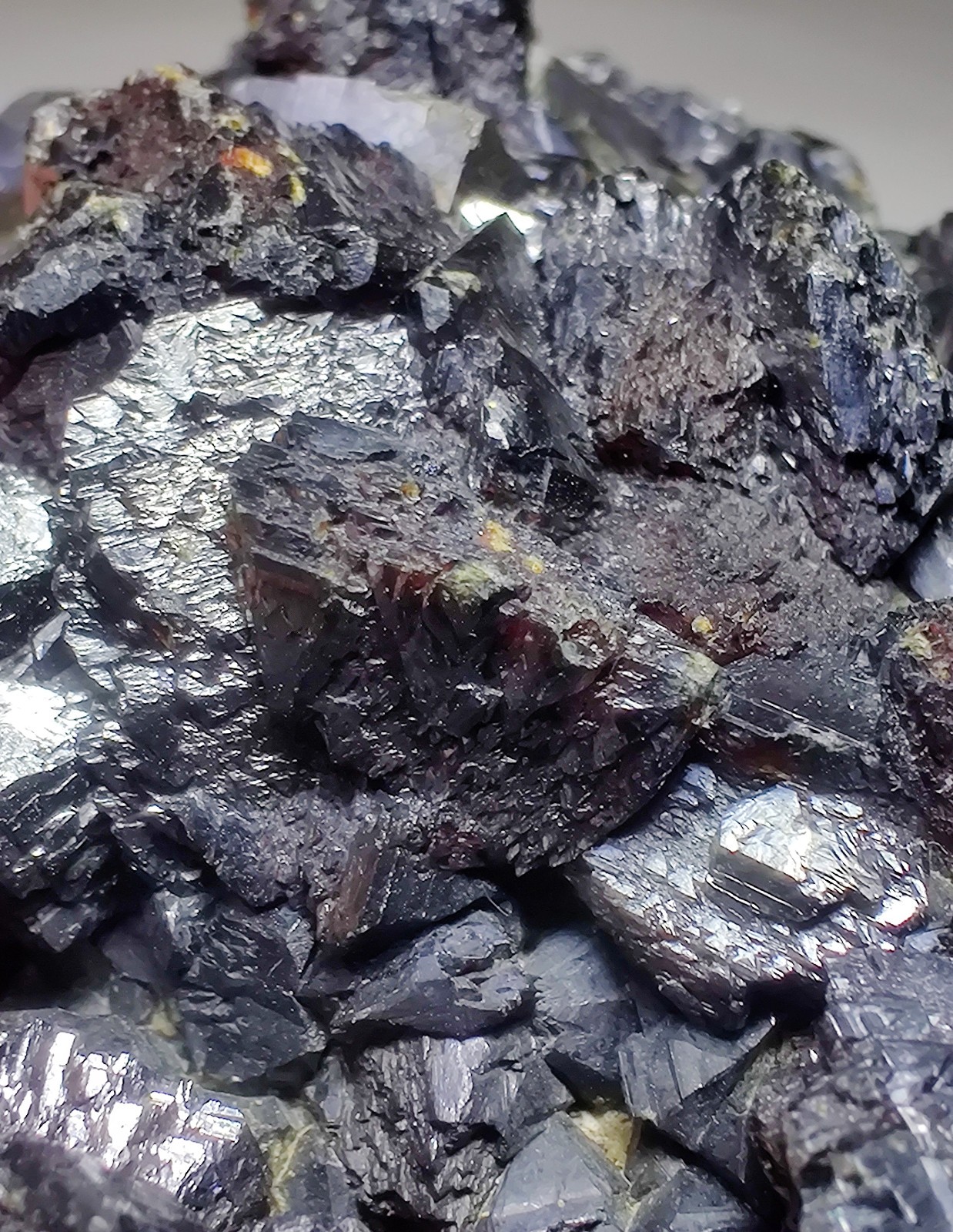 Ruby Jack Sphalerite and Galena crystals on matrix. Picher, Oklahoma. 415 grams.