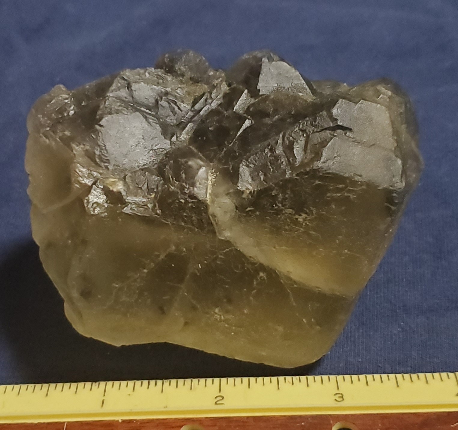 12.2 oz -Hanksite Crystal — Searles Lake, CA — 3 3/4 inch x 3 inch