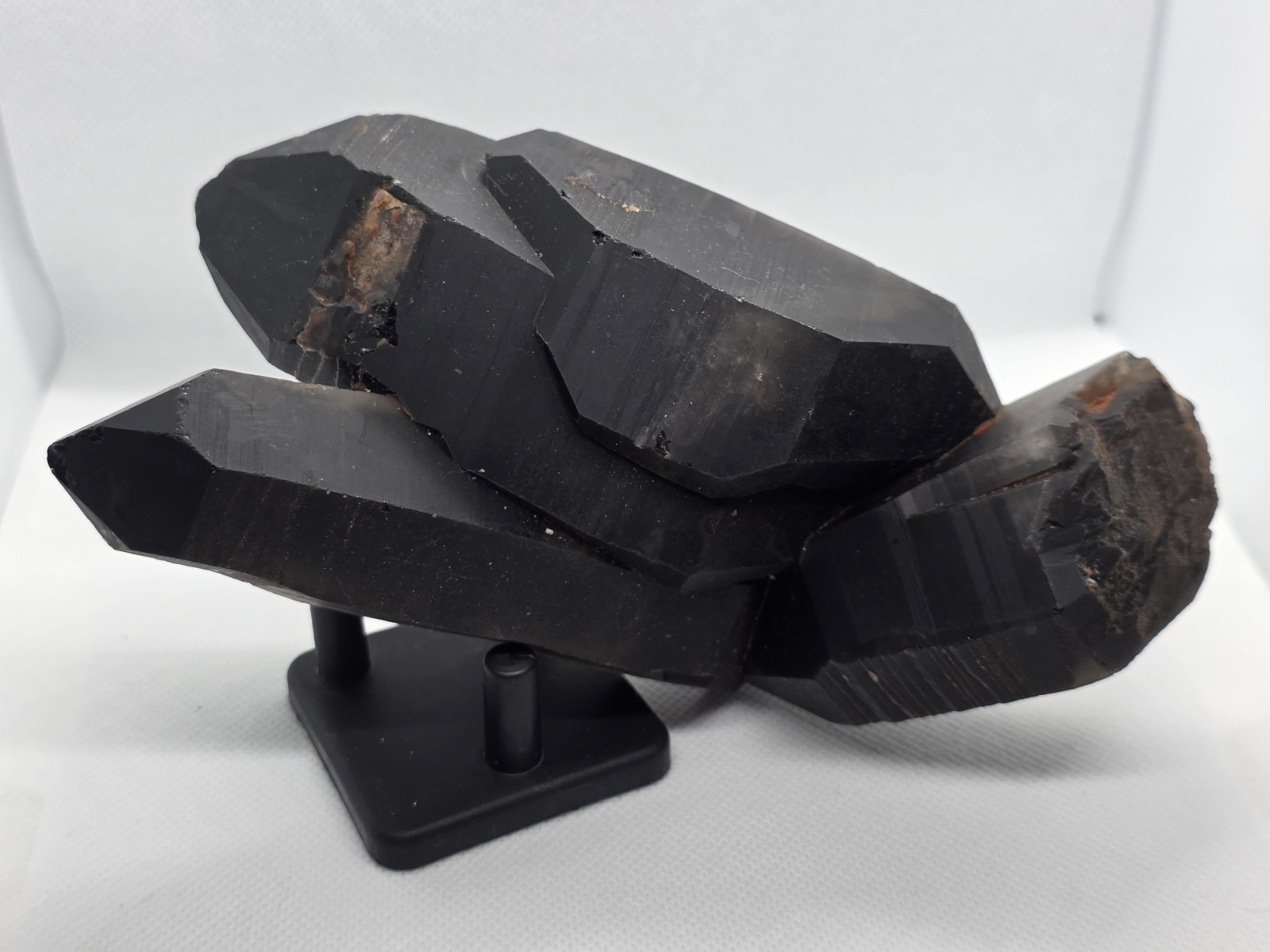 XL Large Smoky Quartz Cluster Untreated Statement Piece