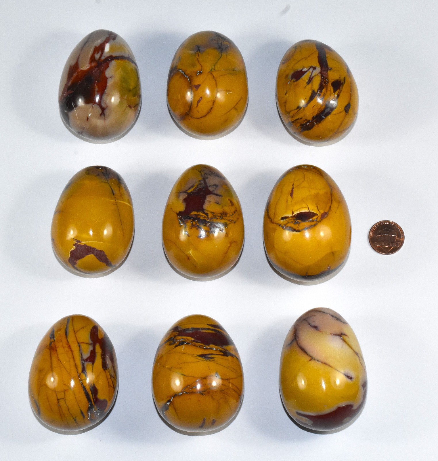 2.3″ Multicolor Mookaite Jasper Egg Polished Natural Mineral – Australia (1PC)