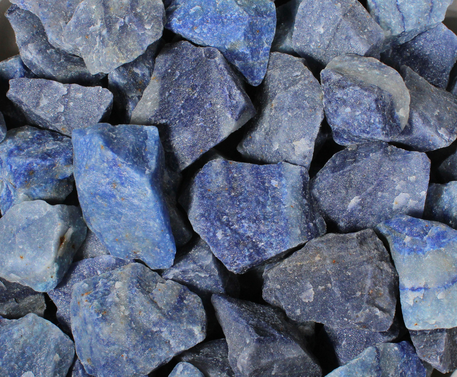 Blue Aventurine – Rough Rocks for Tumbling – Bulk Wholesale 1LB options
