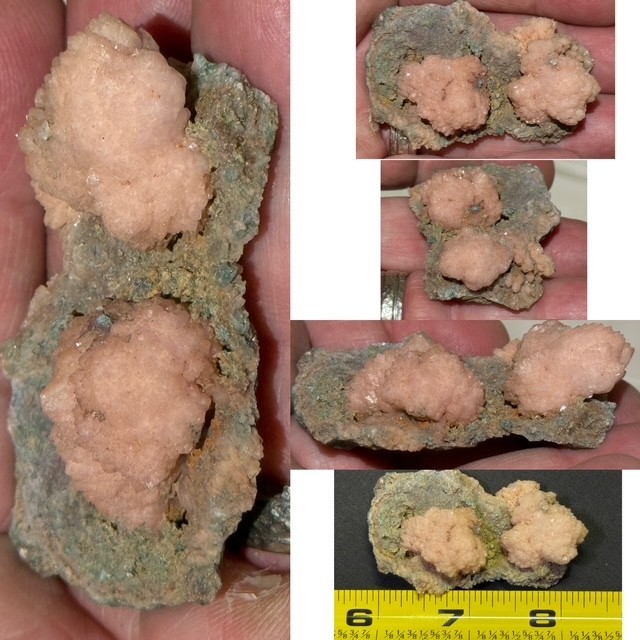 OLD STOCK LIQUIDATION: AWESOME BOTRYOIDAL QUARTZ /GEODE, MOROCCO