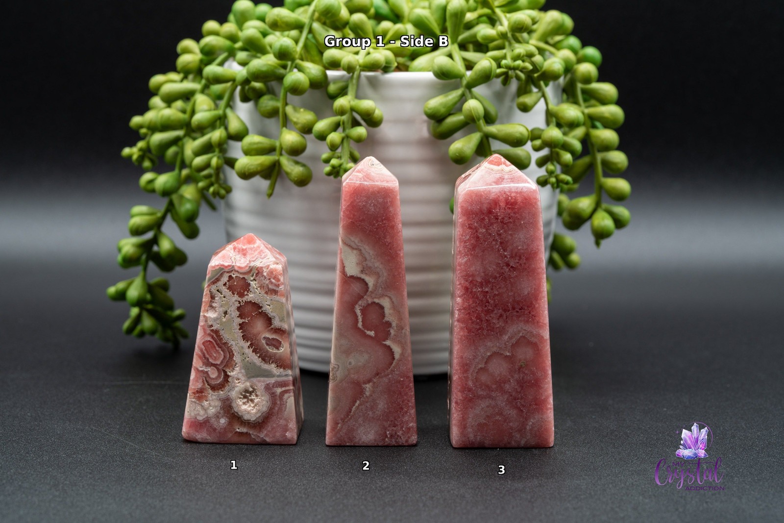 High Quality Rhodochrosite Tower From Argentina