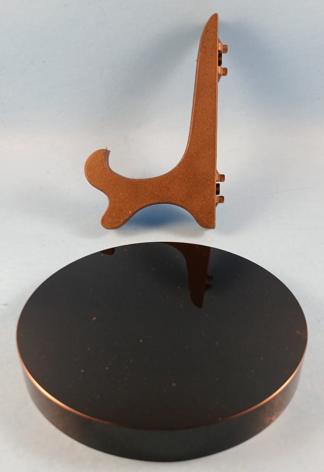 4″ Black Obsidian Scrying Mirror Polished Healing Crystal Spiritual Decor Gift