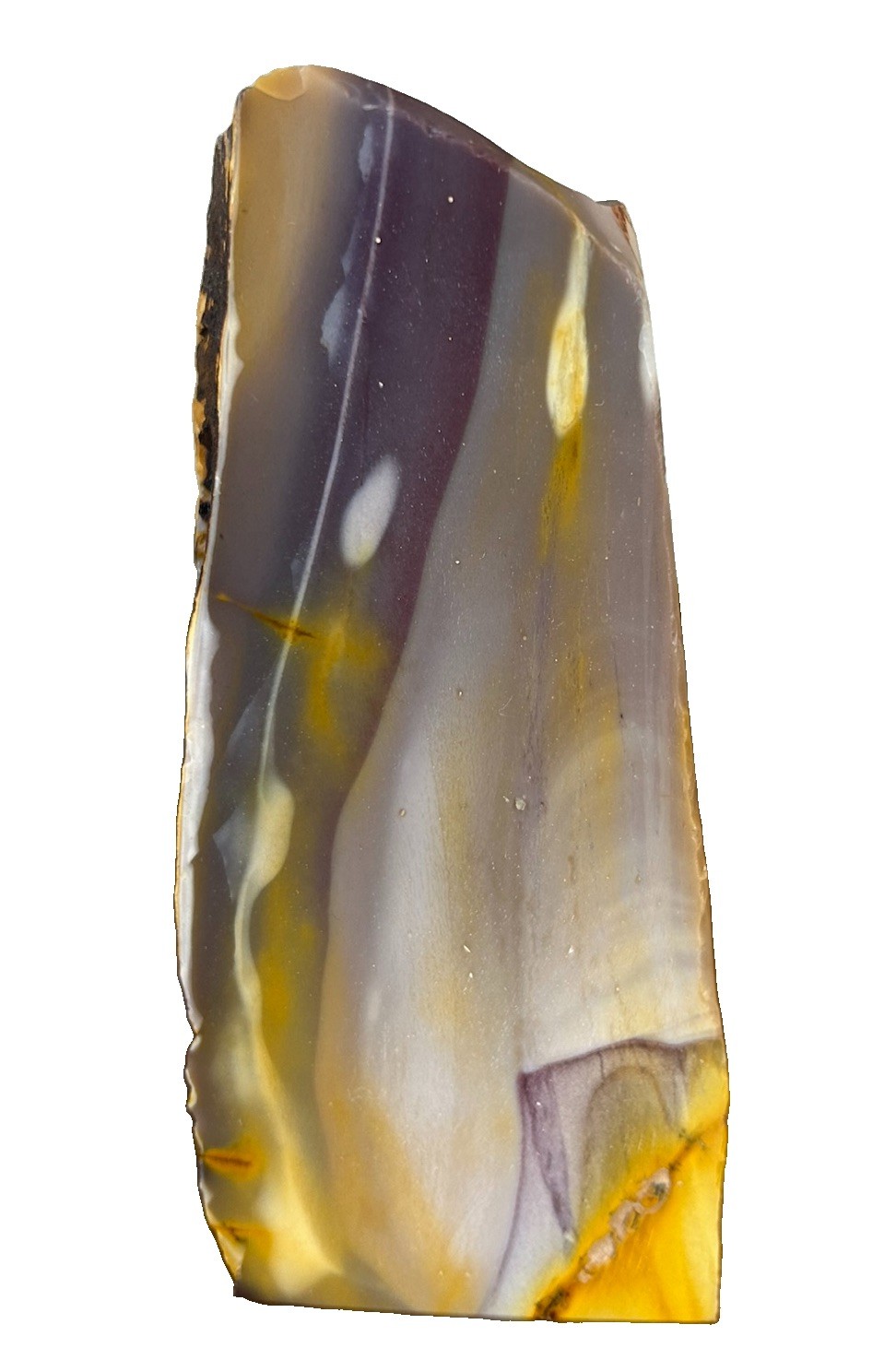 Large Natural Australian Mookaite Jasper Tower 5.5” 1lb 10oz Crystal Point