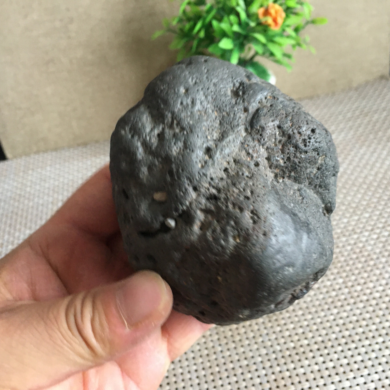 725g Natural Iron nickel Non-magnetic Meteorite Specimen from China B2495