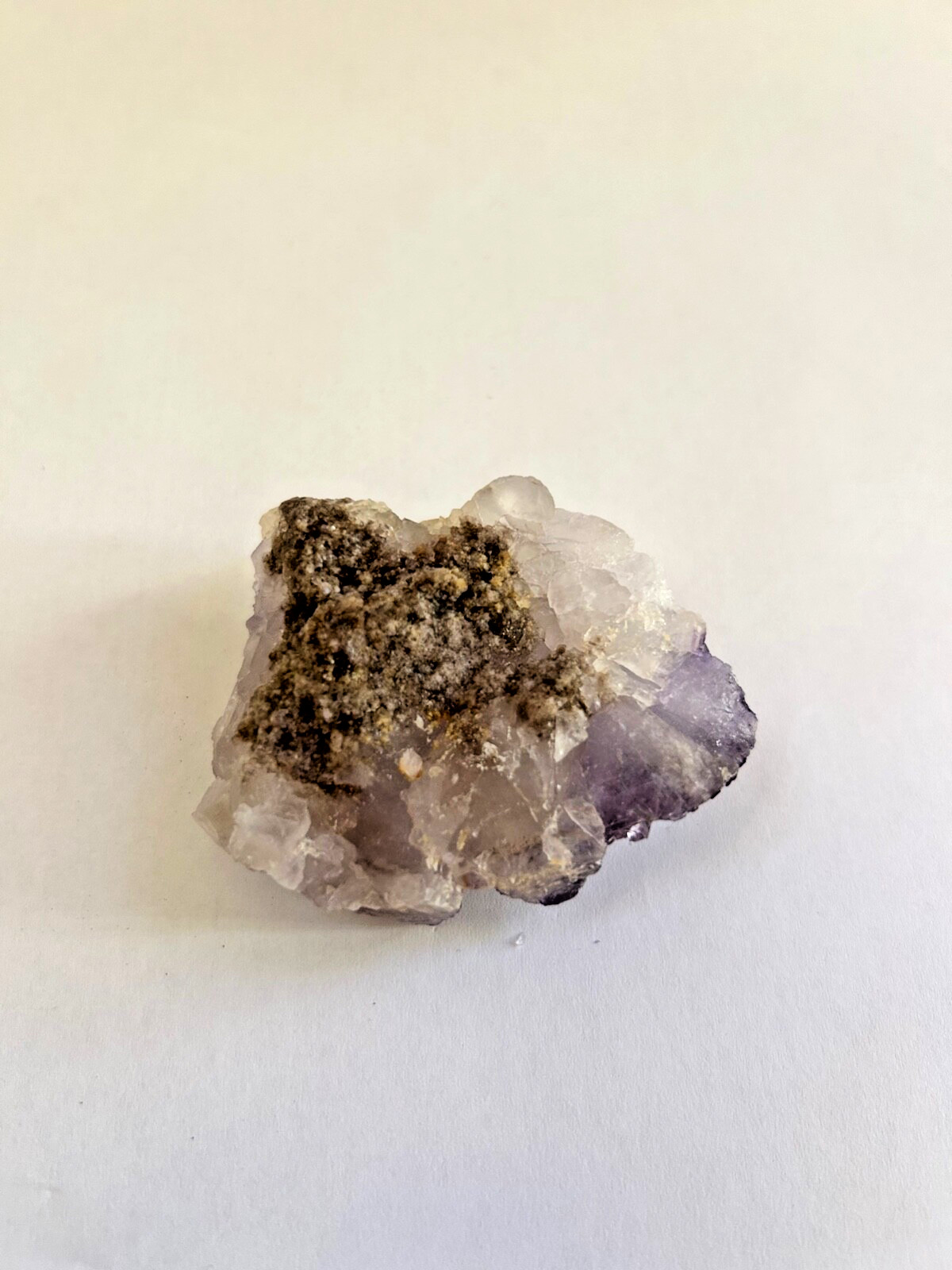 Natural High Quality Purple Cubic Fluorite Specimen 120g 2.75 inches