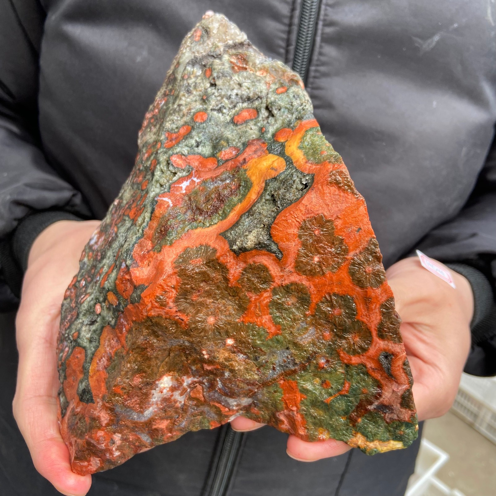 5lb Natural colourful ocean jasper raw stone crystal rough mineral specimen