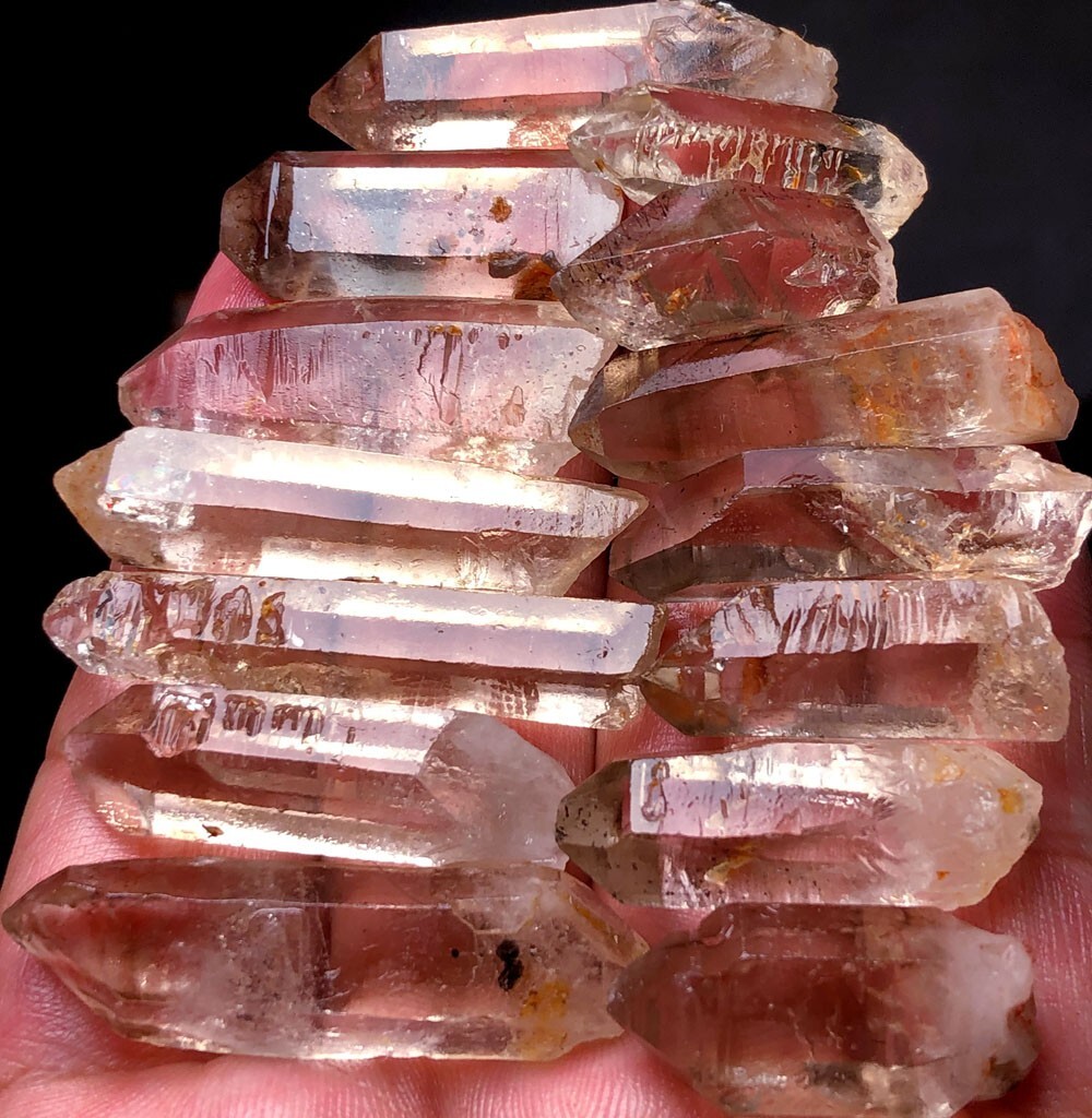 76g 14Diamond Grade!Super Seven Skeletal Amethyst Quartz Crystal Namibia r393