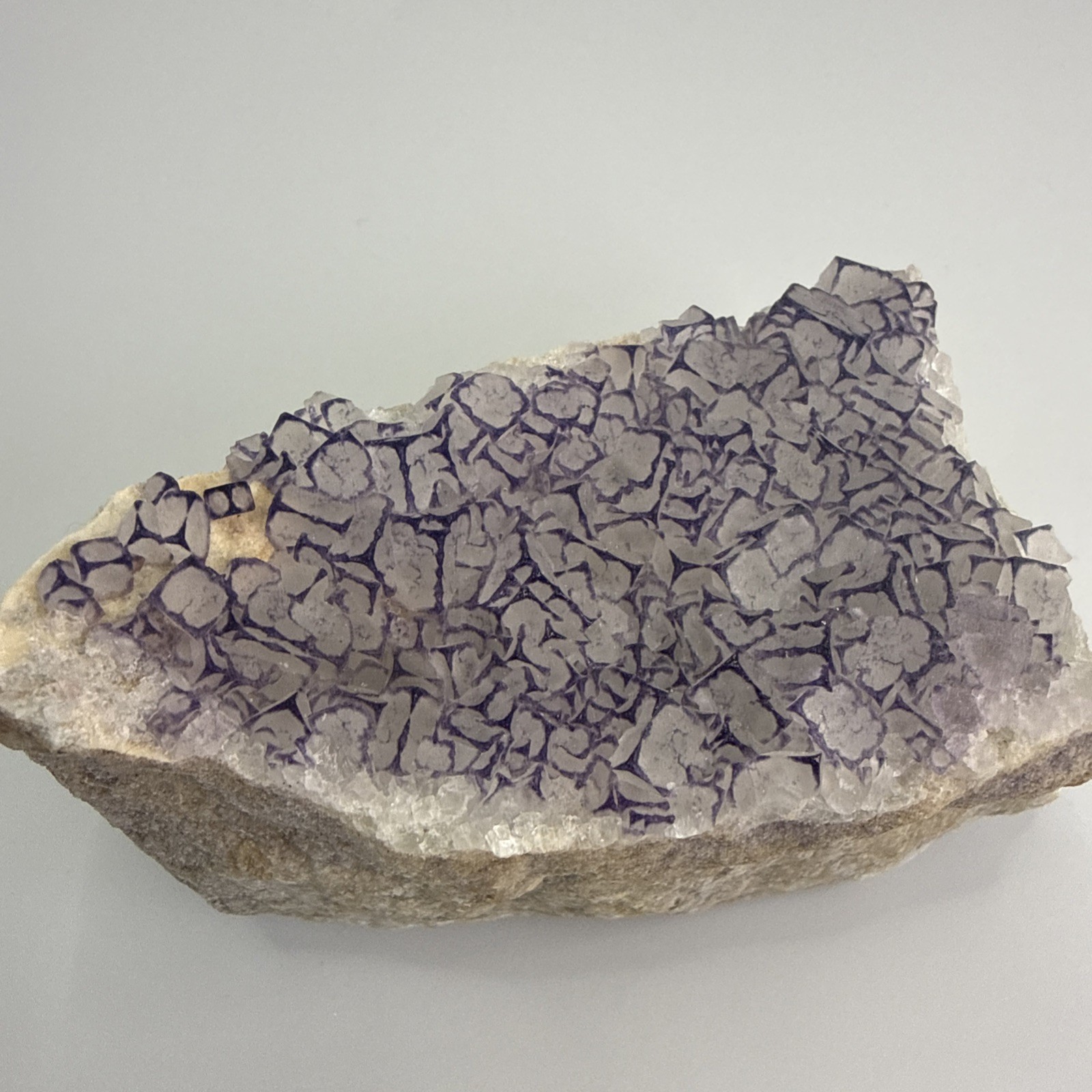 1 LB Natural Purple Edge Fluorite Specimen From Guizhou! Minerals! Quartz! 💎👀