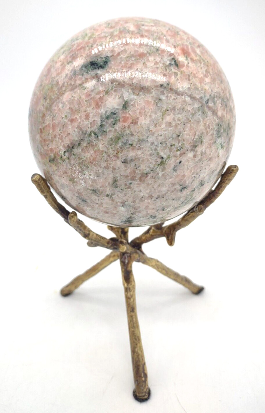 Amethyst Rough Stone Natural Crystal 7-8cm Gemston Sphere Ball with Stand