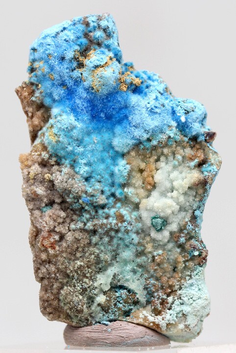 CYANOTRICHITE Crystal Spray Cluster Mineral Specimen GUIZHOU CHINA