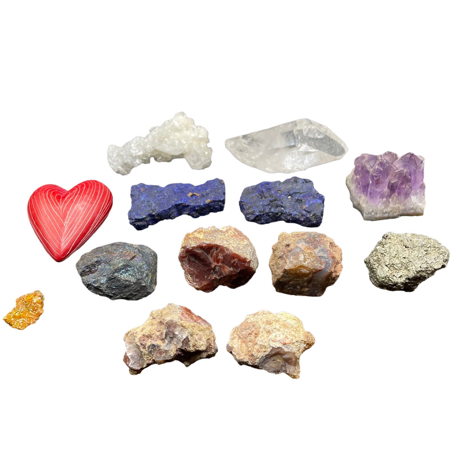 Various Minerals & Crystals Over 1.5 lbs See Description Healing Reiki Stones