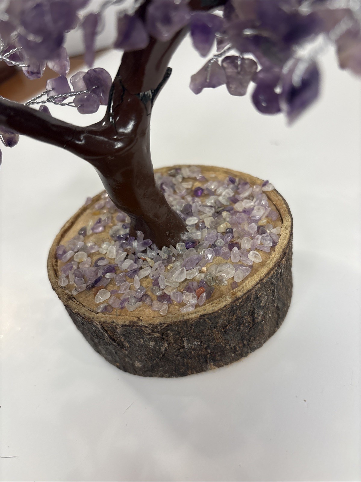 Feng Shui Money Tree Amethyst Crystals 9.5”
