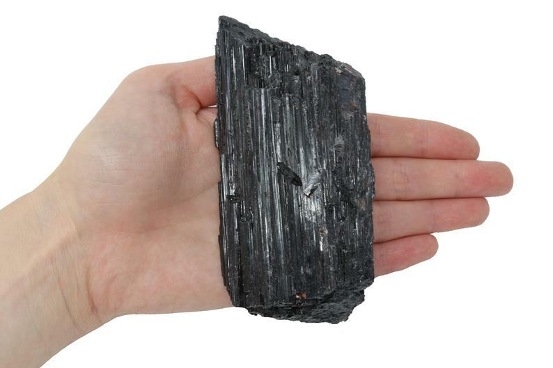 Raw Black Tourmaline Rods, A Grade Quality, Natural Healing Crystals, Rough Blac