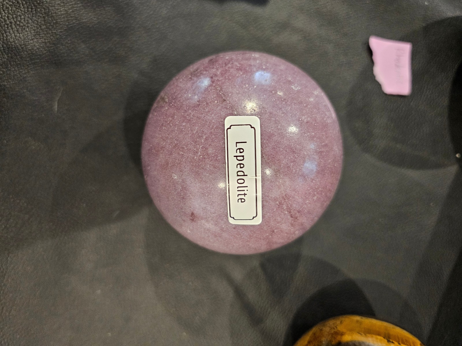 Lepedolite Gemstone Orb Sphere Crystal Ball