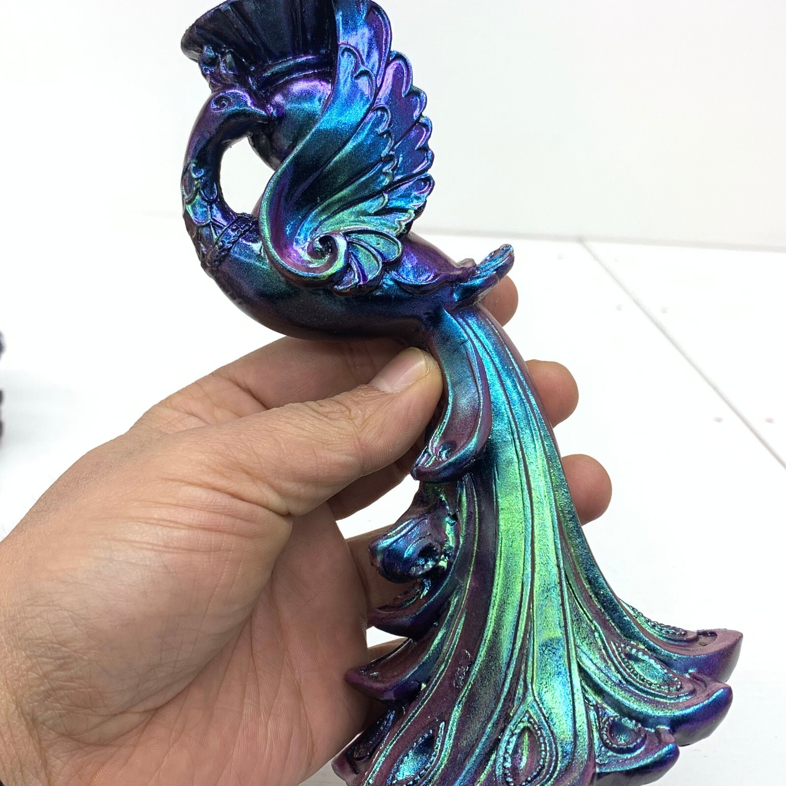 phoenix Sphere Resin Holder Stand Base Crystal Ball stand C5