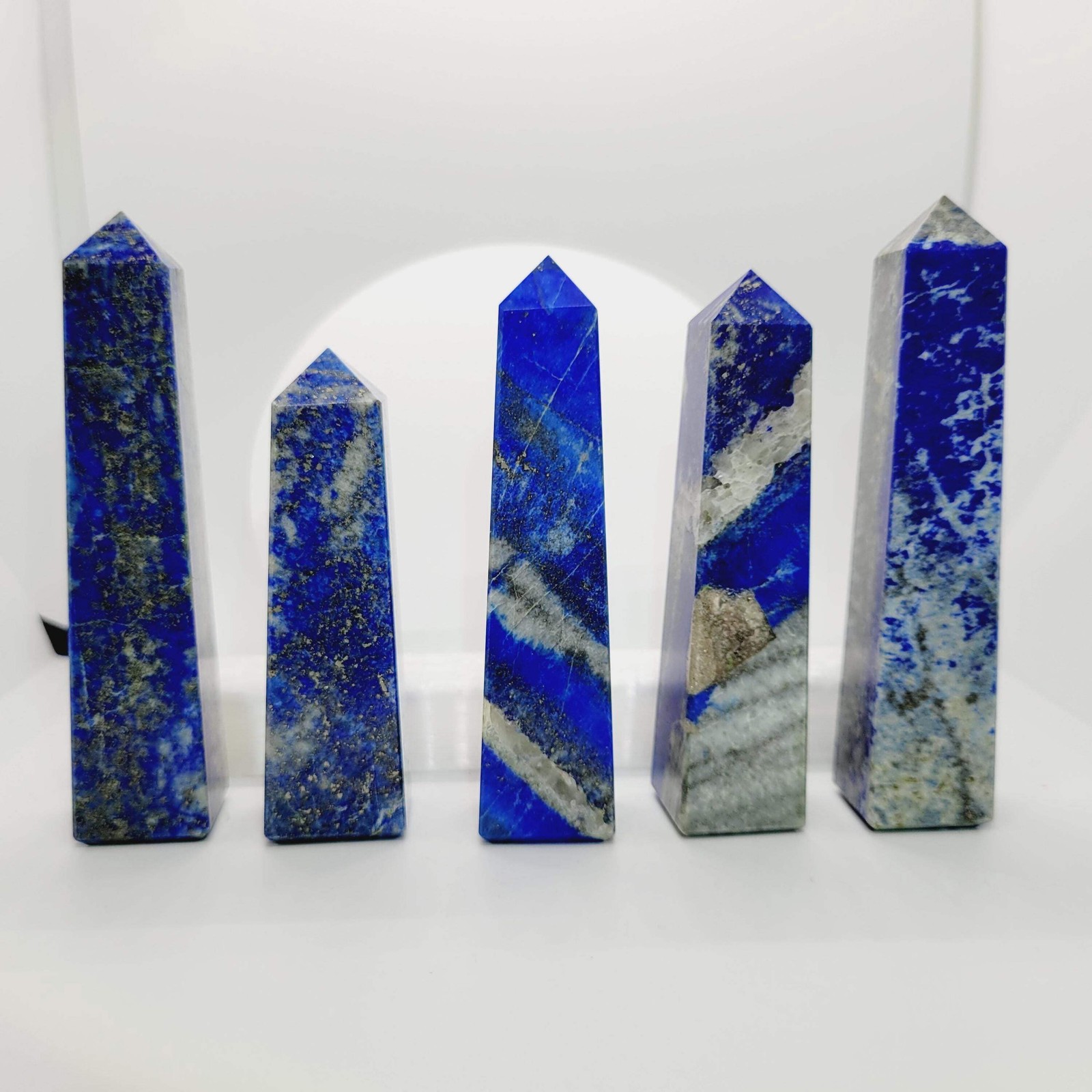 Lapis Lazuli Tower 3-4 in – Intuition & Inner Truth | Polished Point from India
