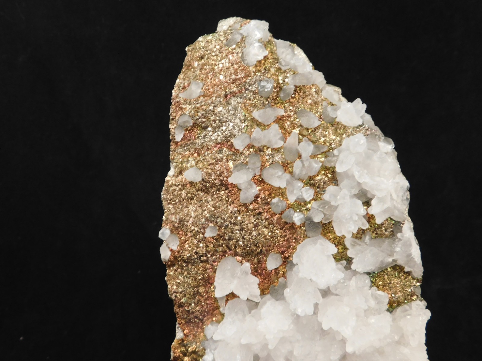 BIG! MARCASITE Crystal Cluster with Fluorescent Calcite Crystals Mexico 2464gr
