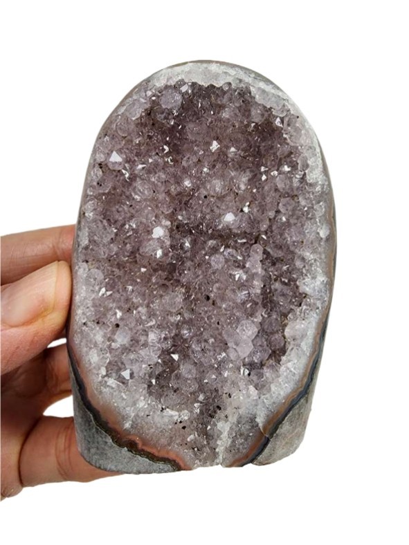 Amethyst Crystal Polished Freestand Brazil 206.3 grams.