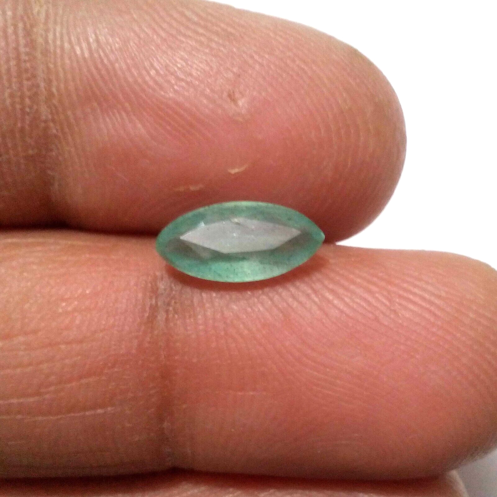 Natural Green Colombian Emerald Marquise Shape 1.55 Crt Loose Gemstone For Ring