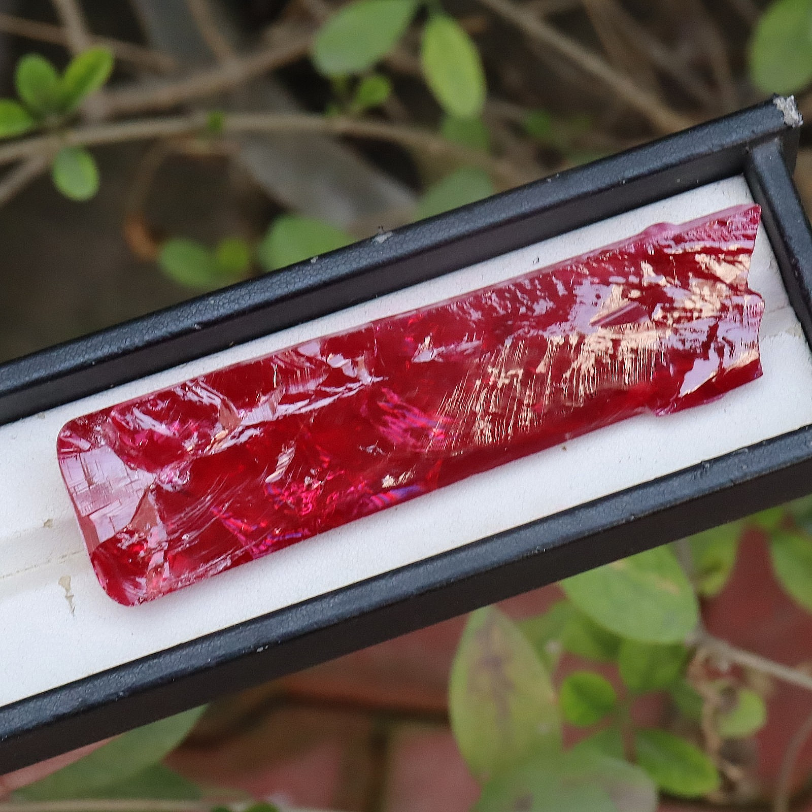 442 CTBURMA Red Ruby Rough Uncut Certified Loose Gemstone