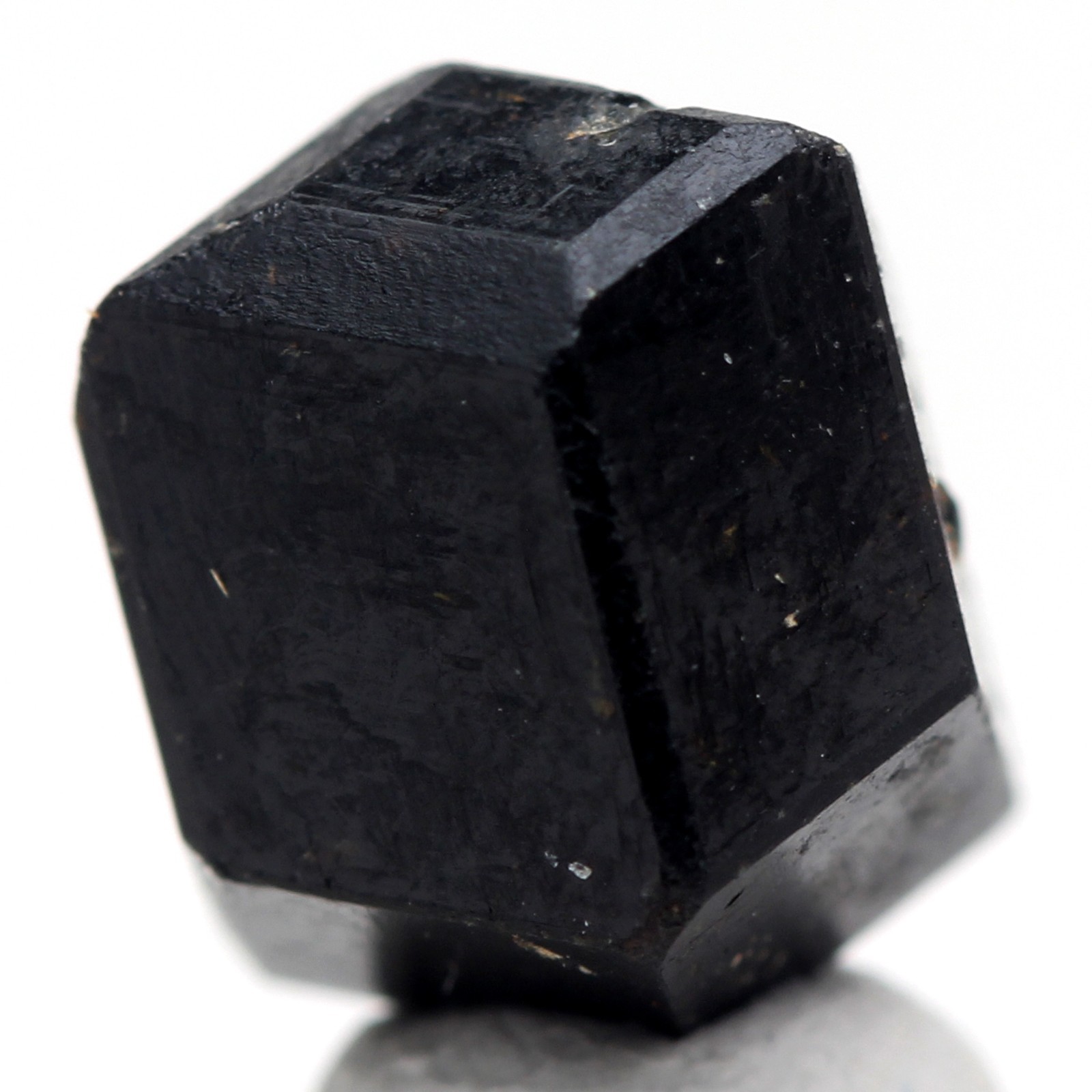 GARNET ANDRADITE Crystal Mineral Specimen Melanite Black Natural Authentic MALI