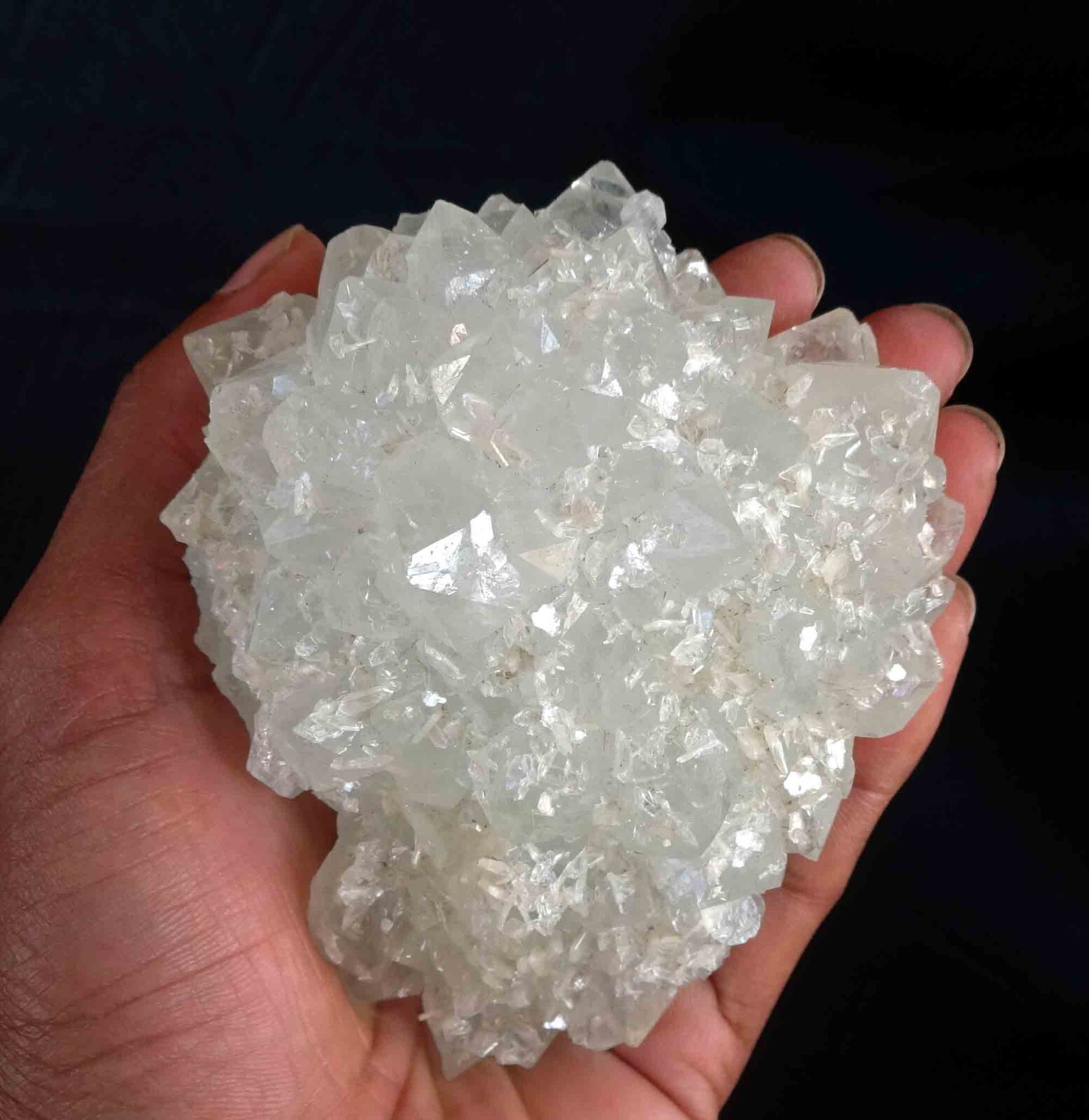 SUPERB QUARTZ FLOWER MINERAL SPECIMEN # 488