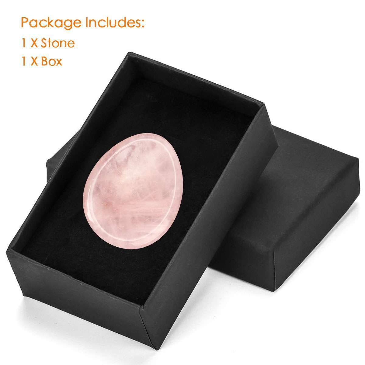 1-3Pc Healing Crystal Oval Thumb Worry Stone Pocket Palm Chakra Reiki Meditation