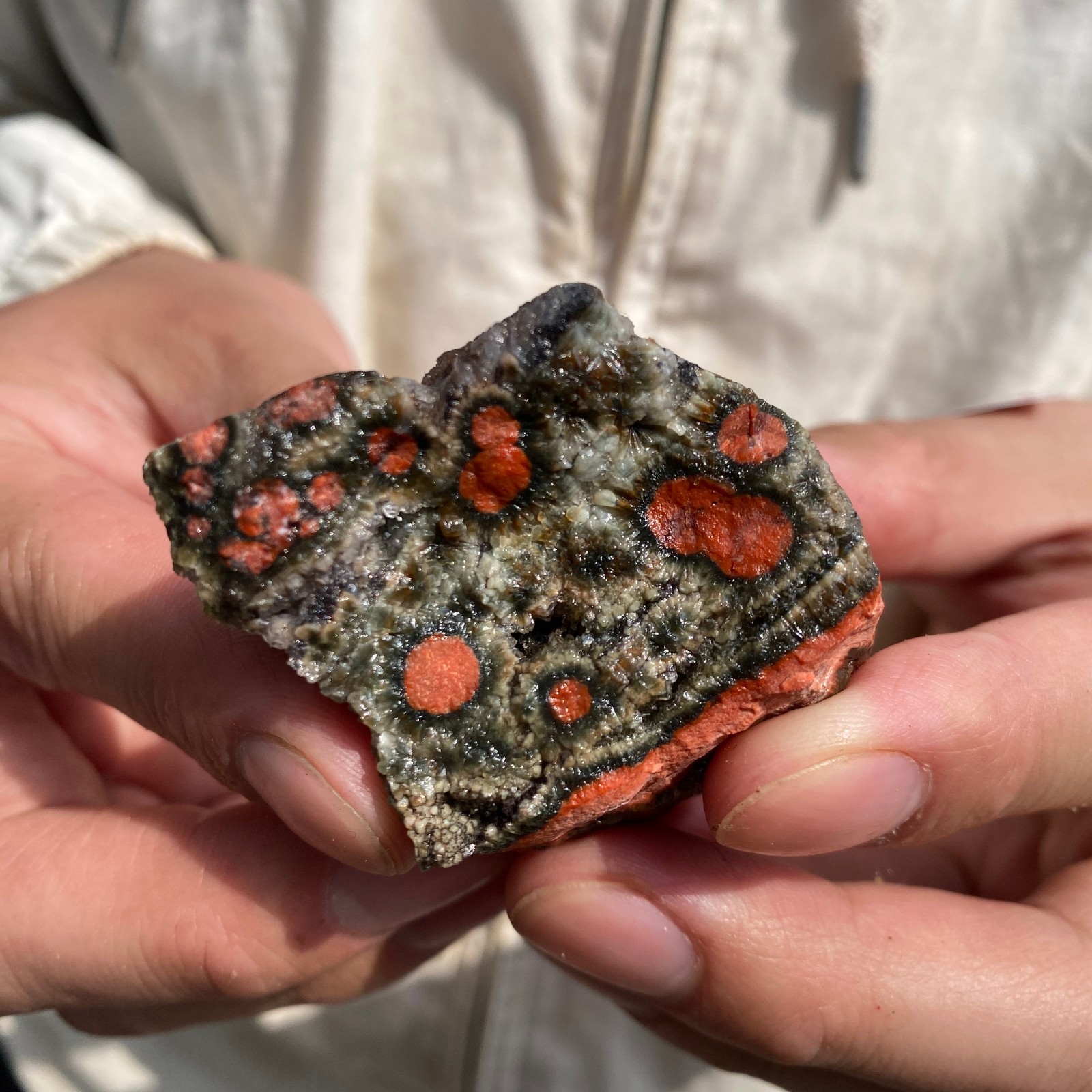 0.2lb Raw Natural colourful ocean jasper quartz crystal rough mineral specimen