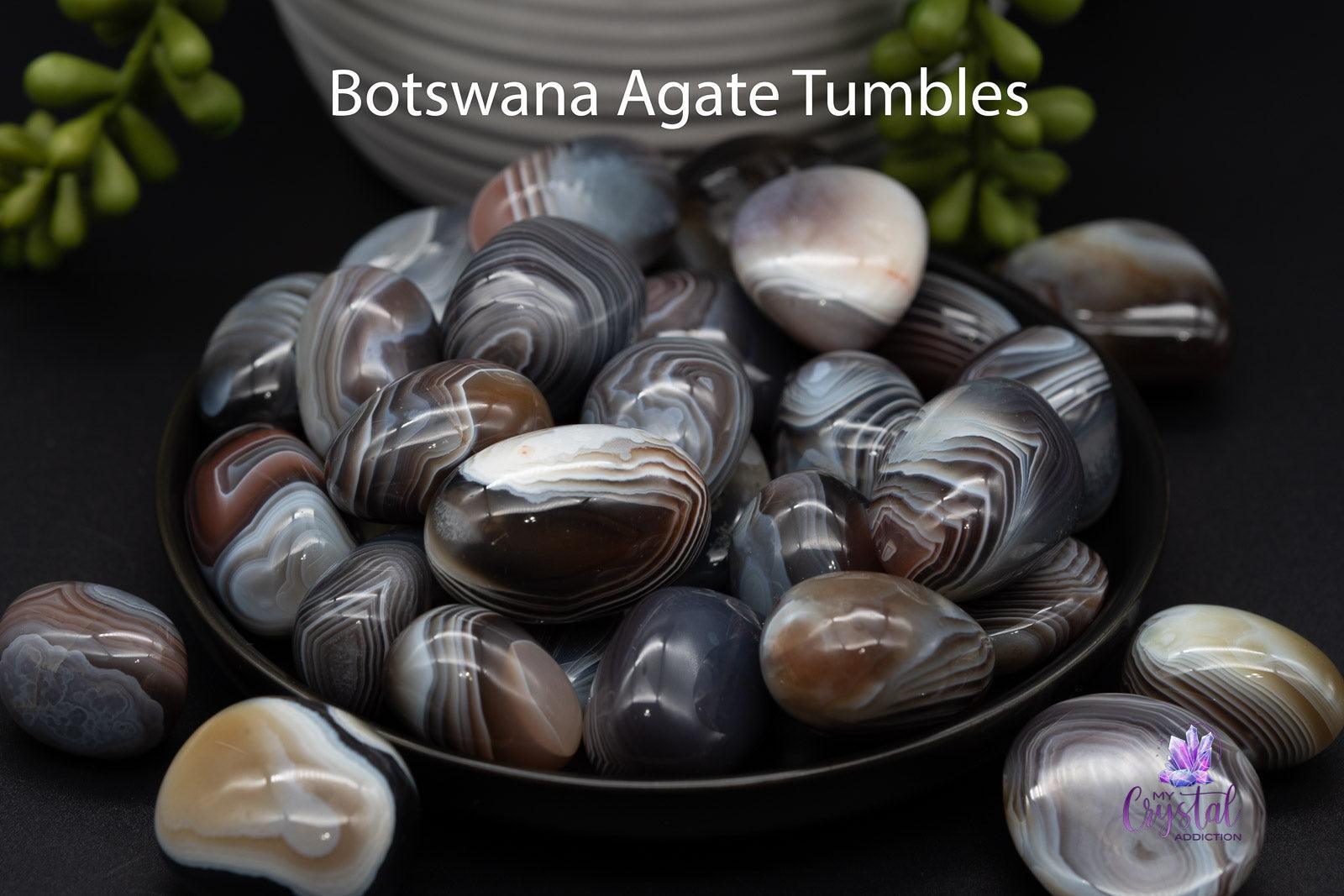 Botswana Agate Tumbles