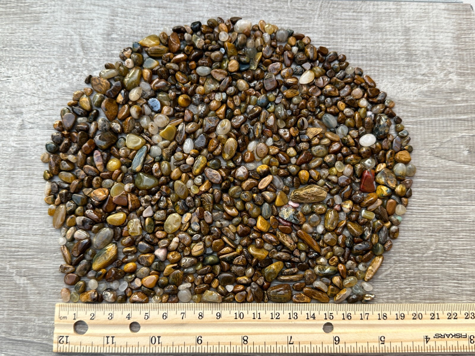 Grade A++ Pietersite Semi Tumbled Gemstone Chips 5-12mm, Wholesale Bulk Lot