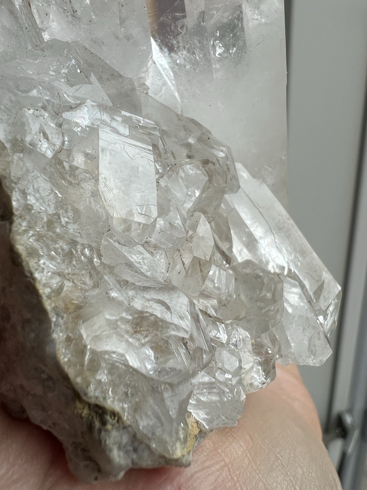 290g – Raw Lemurian Cluster | Zeca de Souza | Brazil