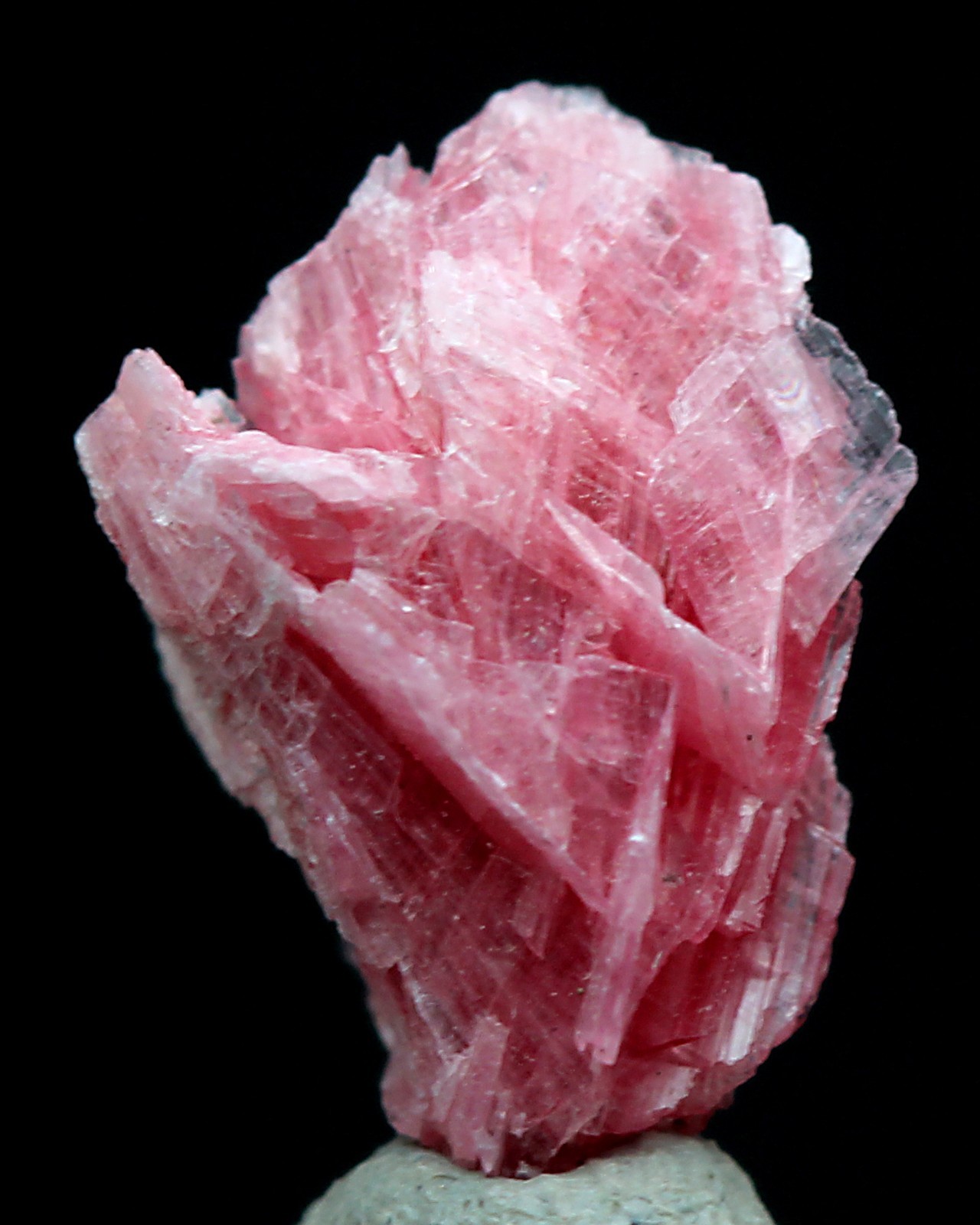 RHODONITE Crystal Mineral Cluster Specimen Natural Healing Pink PERU