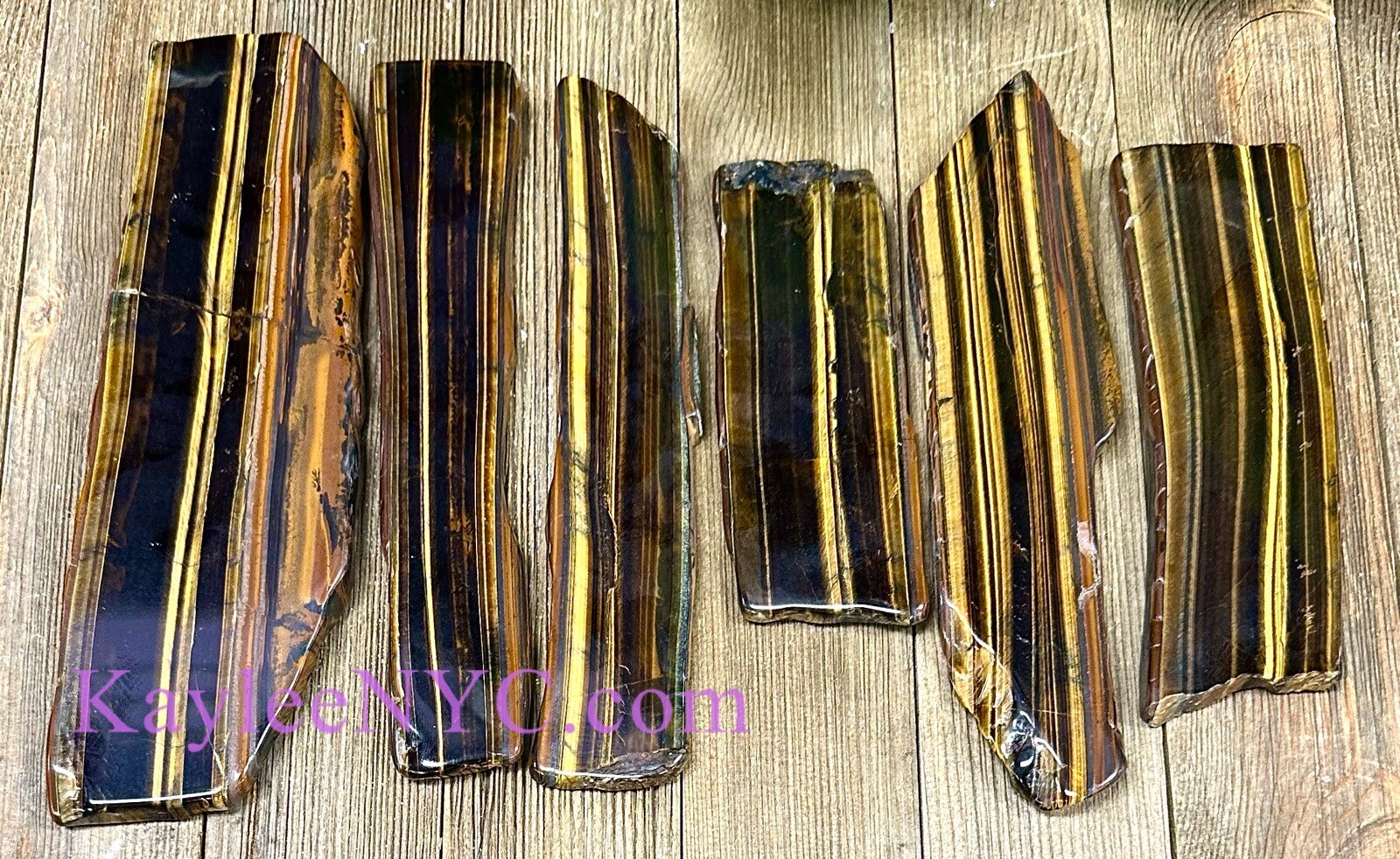 Wholesale Lot 2 Lb Natural Tiger Eye Slab Crystal Healing Energy