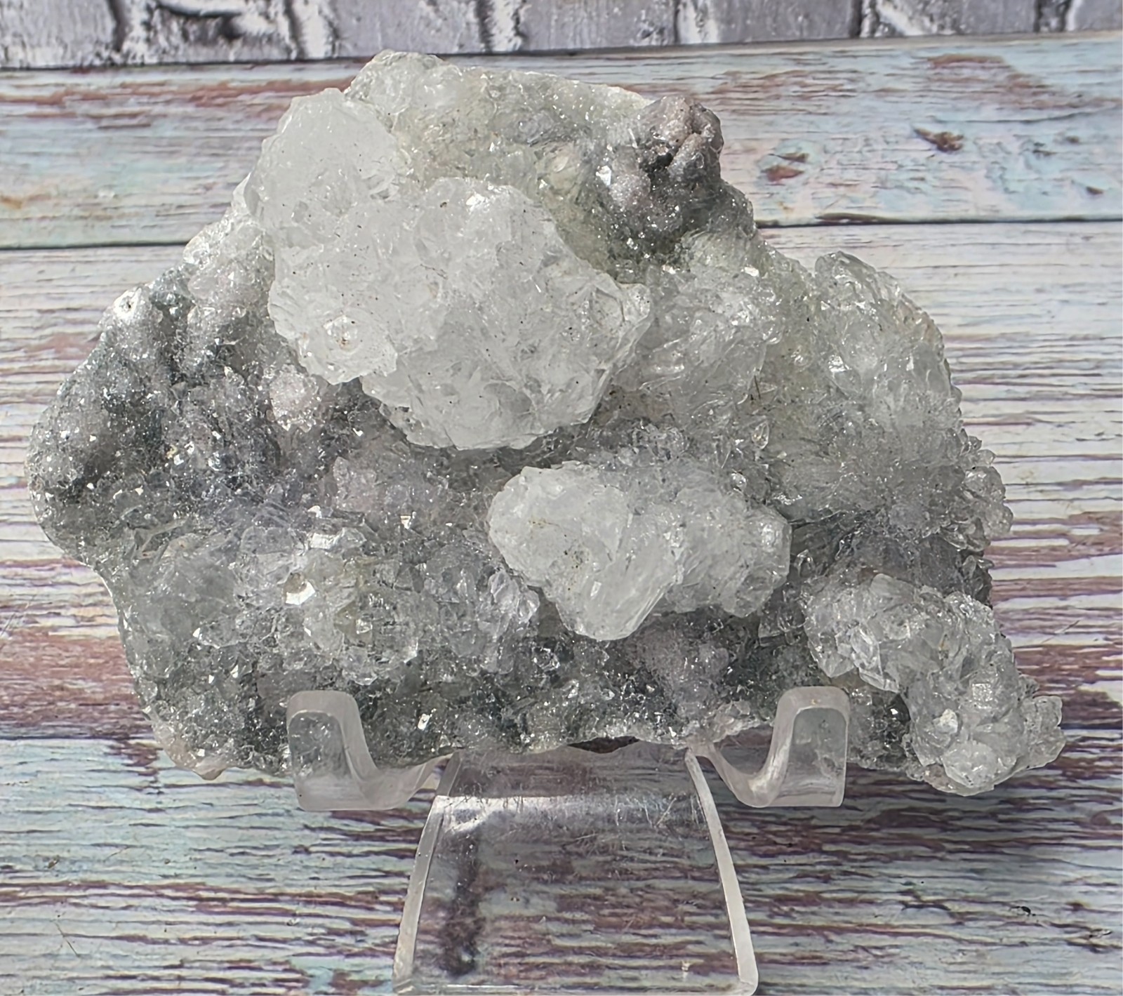514g Mixed Crystal Mineral Collection Fluorite Garden Quartz Freeform