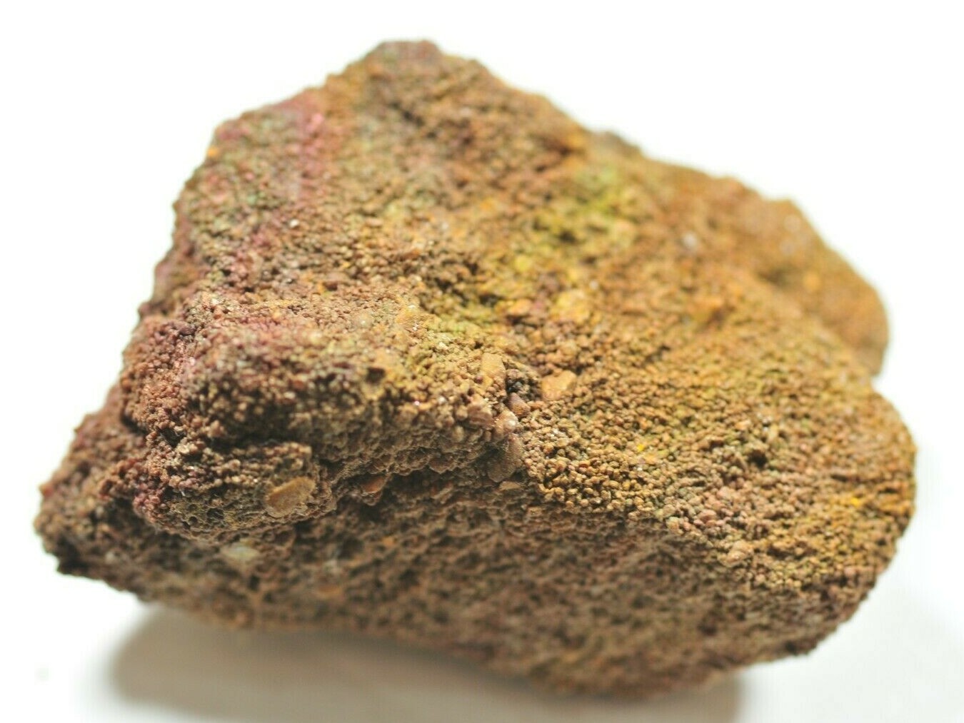 NATURAL IRIDESCENT GOETHITE on SANDSTONE 5.8 x 4.3 x 3.0 cms 68 gms Co. Durham i