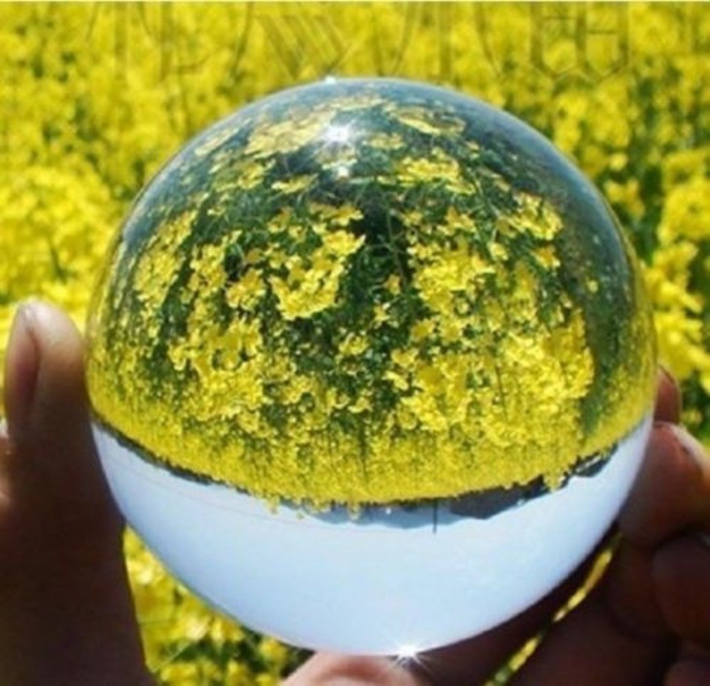 100mm 80mm 60mm 40mm Asian Rare Natural Quartz Clear Magic Crystal Healing Ball