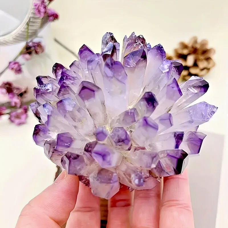 300g+ Natural Rare Large Raw Amethyst Crystal Cluster Healing Mineral Specimens