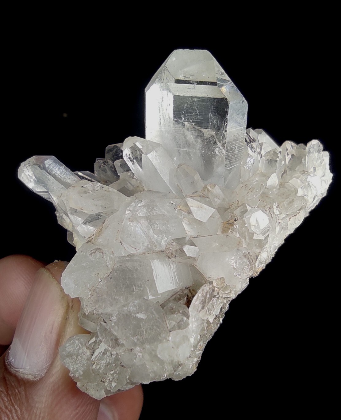 Quartz Crystals On Matrix From Baluchistan, Pakistan.