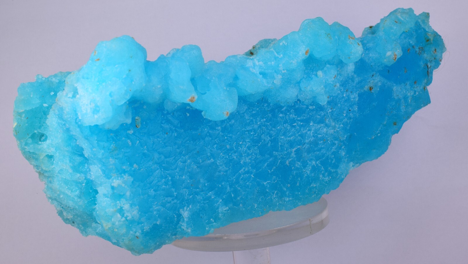 20cms NATURAL SKY BLUE AMMINEITE LECONTITE CHILE CRYSTALS MINERAL UB248