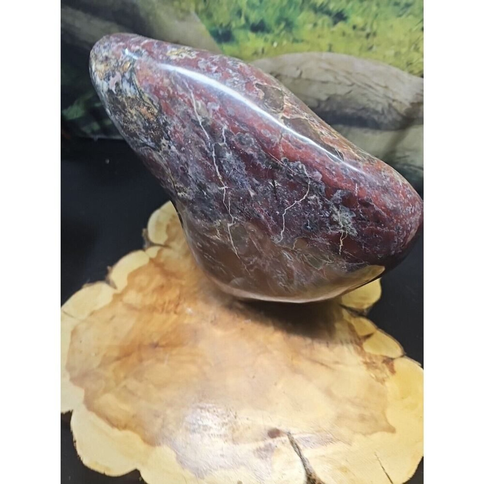 Chicken Blood Stone Quartz Crystal – CrystalCloud Company